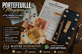#portefeuillemagique #abondancefinancieretprosperite #richessedargentetprosperite #portemonnaiemagique #bedoumagique #portefeuillemagiqueserieux #portefeuillemagiquemarabout  #portebonheurdargent #attirerlabondance #ritueldeprospérité #chancefinancière #talismanrichesse #succèsfinancier #développementpersonnelargent